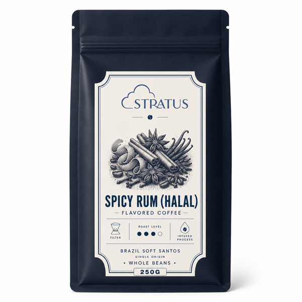 Spiced Rum (Halal) — Warm Infusion Coffee
