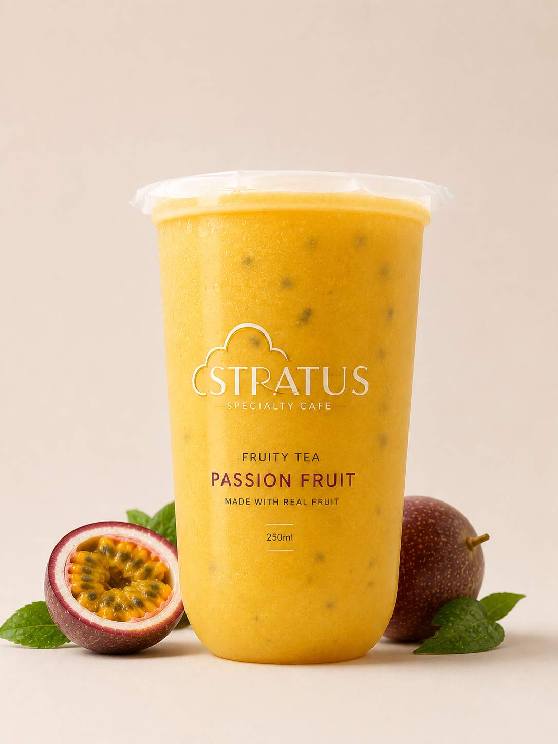 ☁️🌴 Stratus Signature Passion Fruit Cloud | Premium Real Fruit Café Blend